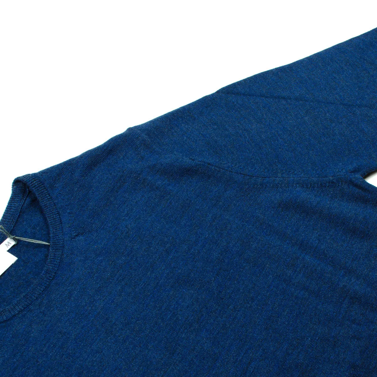 Sunspel - Crewneck Jumper - Masonry Blue