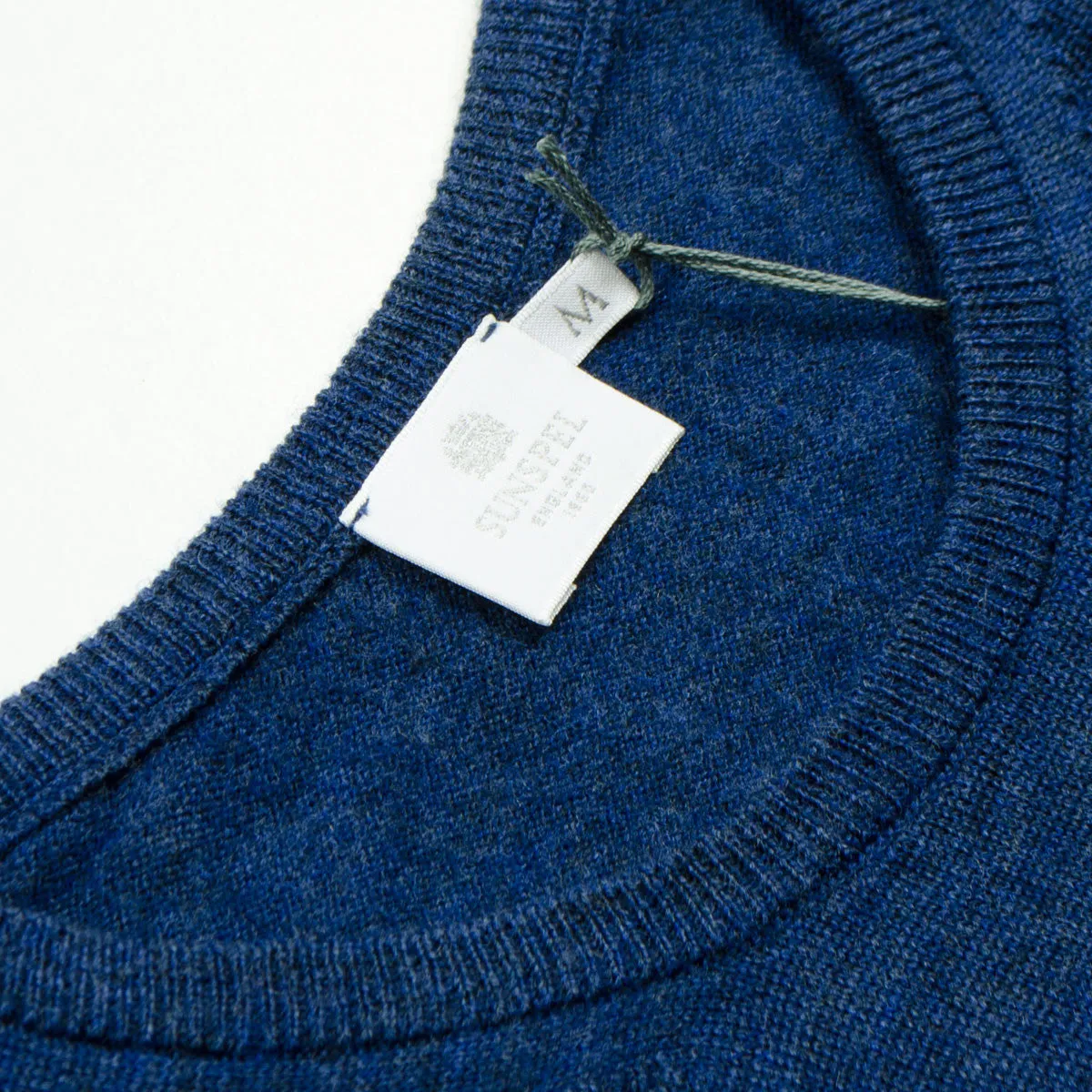 Sunspel - Crewneck Jumper - Masonry Blue