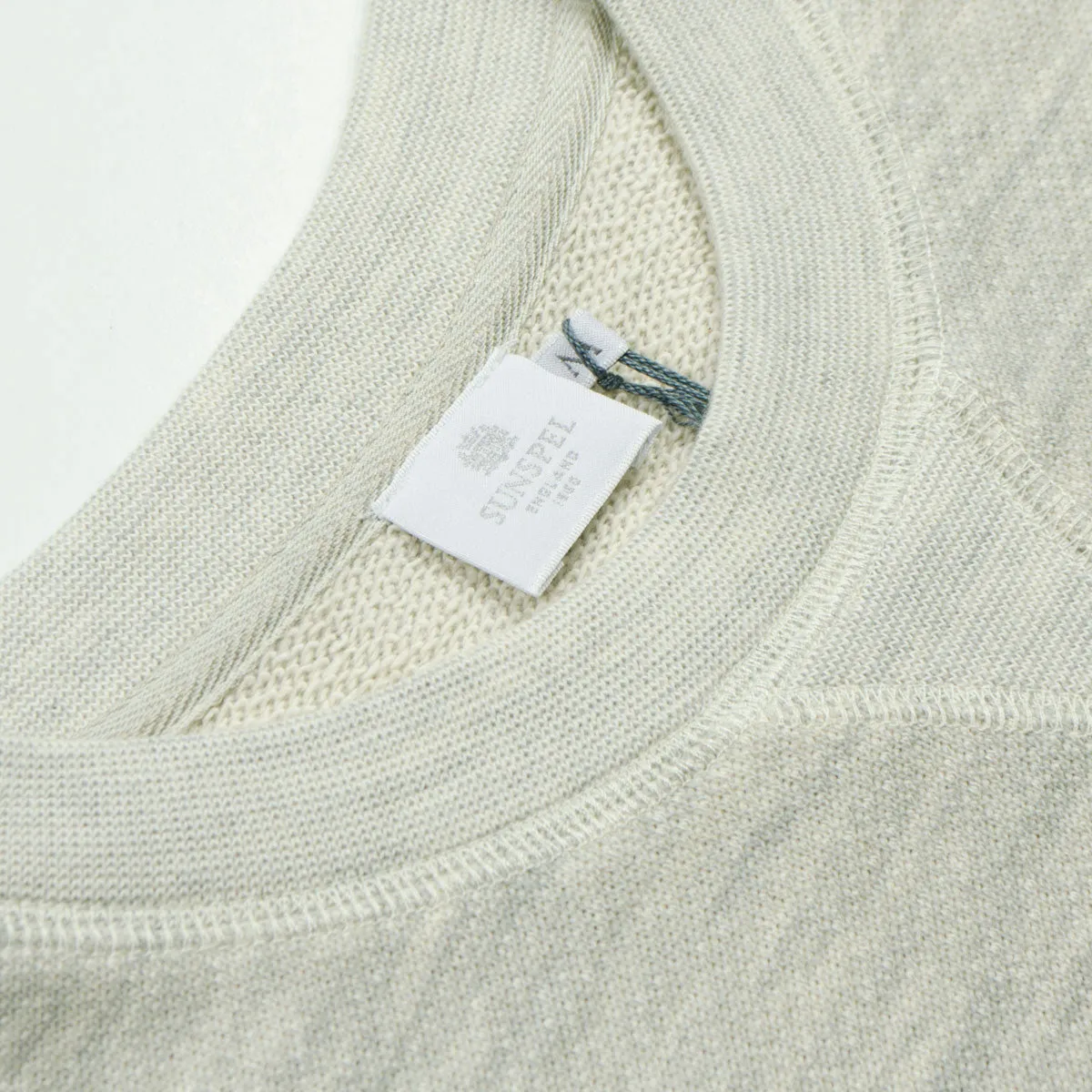 Sunspel - Crewneck Sweatshirt - Archive Grey