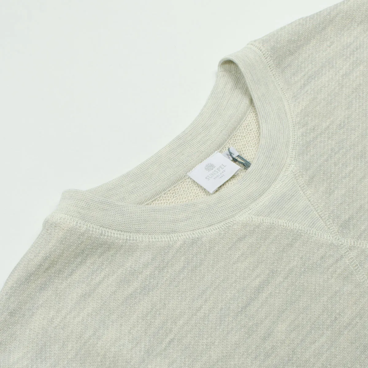 Sunspel - Crewneck Sweatshirt - Archive Grey