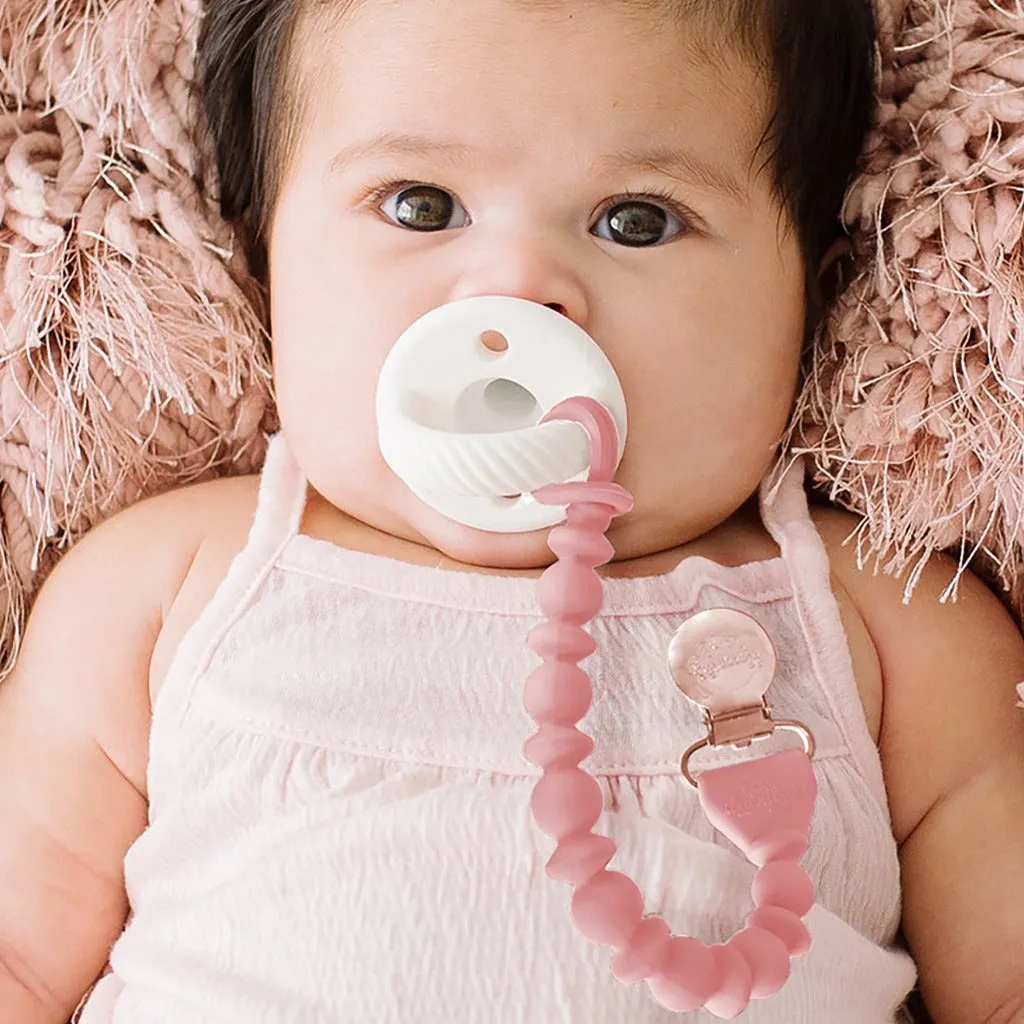 Sweetie Strap - Beaded Pacifier Clip