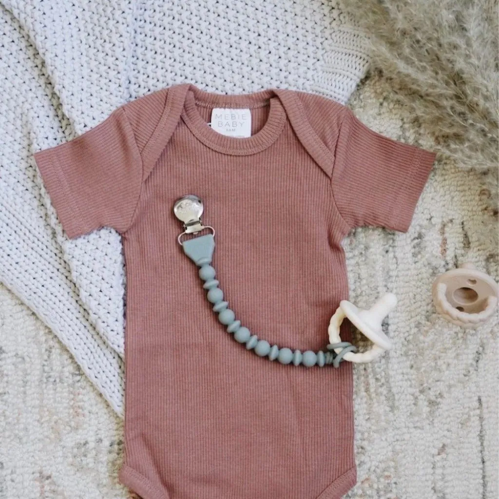 Sweetie Strap - Beaded Pacifier Clip