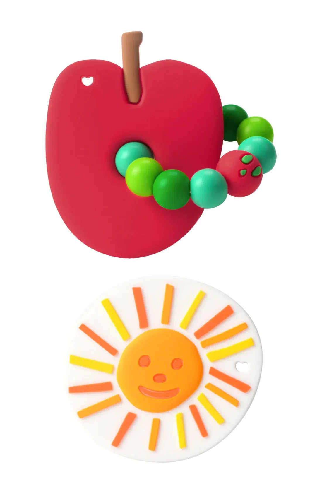 Teether Set,  Eric Carle Apple and Sun