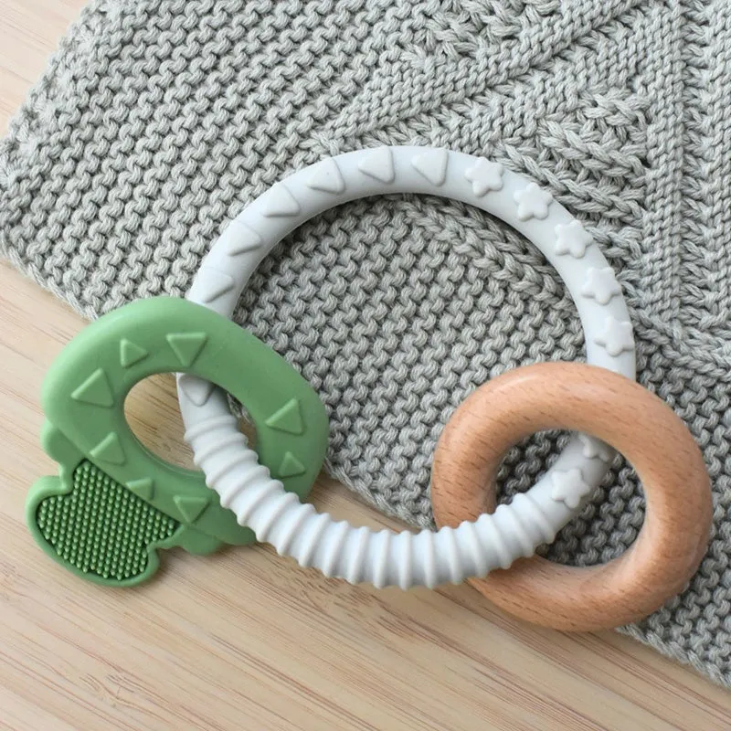 Textured Silicone Teether Assorted