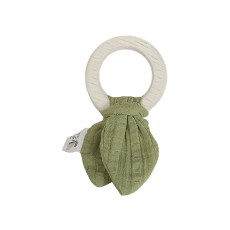 Tikiri Safari Teething Ring - Green