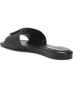 Tj Maxx Leather Dunbar Slide Flat Sandals For Women