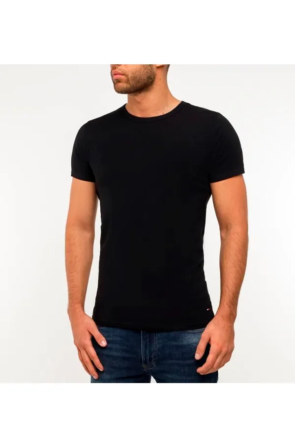 Tommy Hilfiger 3-Pack Crew Neck Premium Tee Black