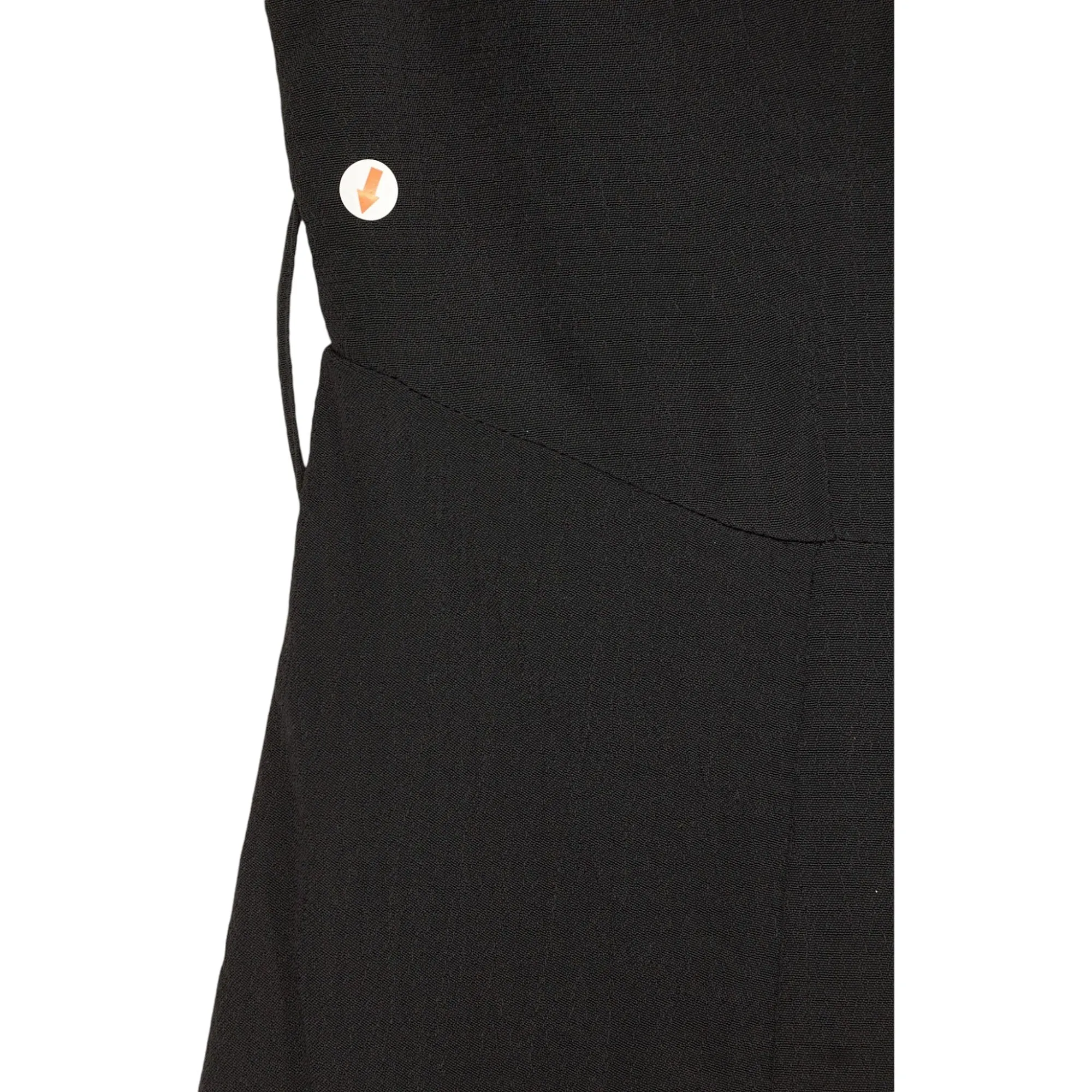 Tommy Hilfiger Black Crepe Mini Dress