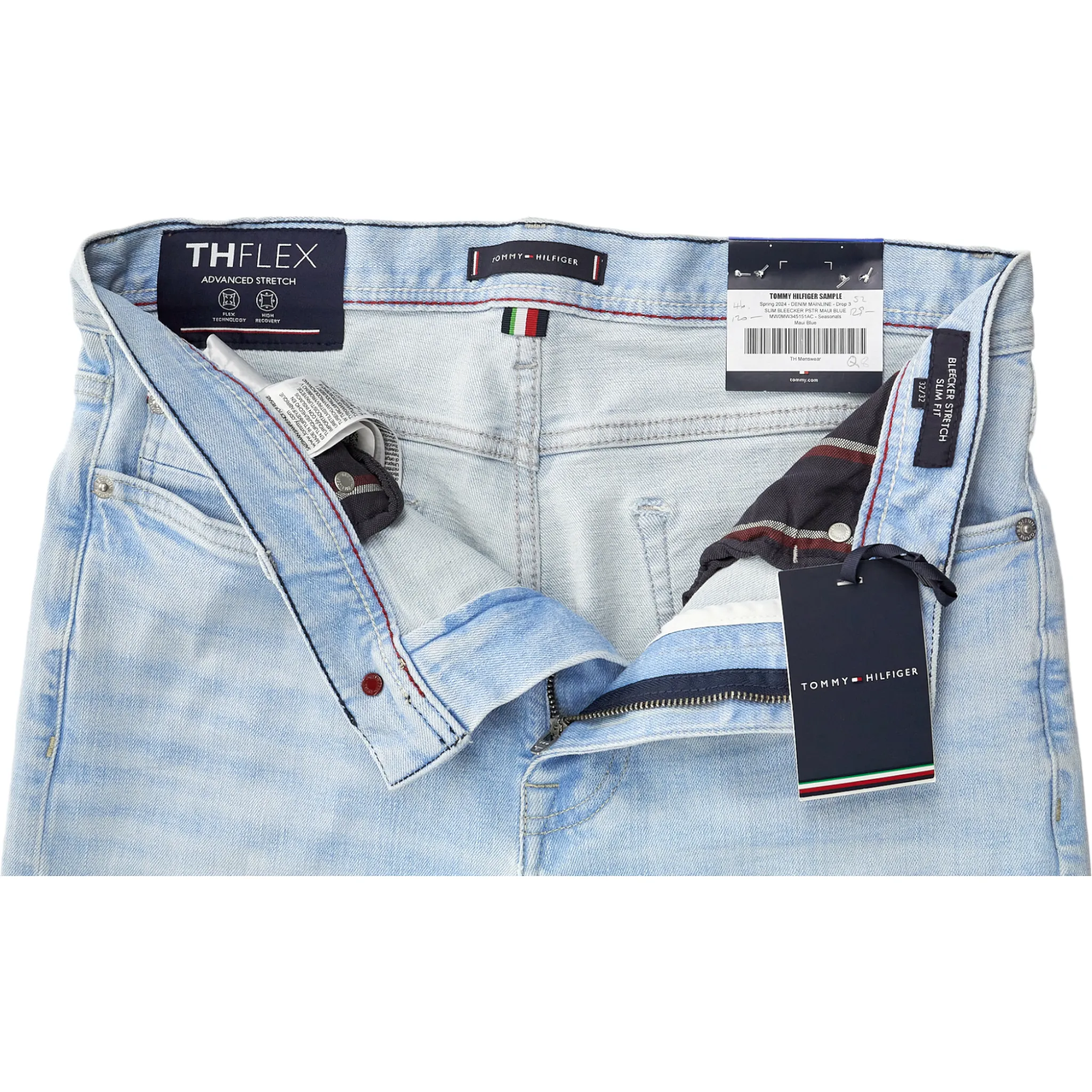 Tommy Hilfiger Blue Slim Bleecker Jeans