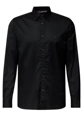 Tommy Hilfiger Flex Poplin Shirt Black