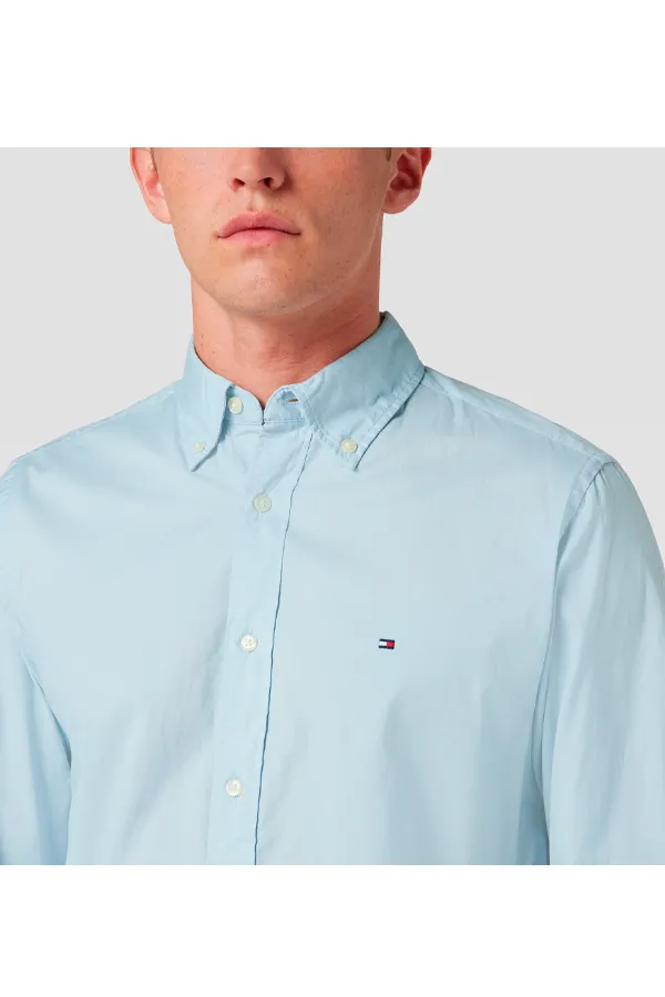 Tommy Hilfiger Flex Poplin Shirt Sky