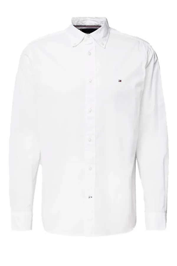 Tommy Hilfiger Flex Poplin Shirt White