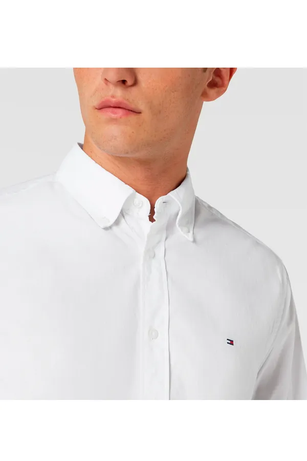 Tommy Hilfiger Flex Poplin Shirt White