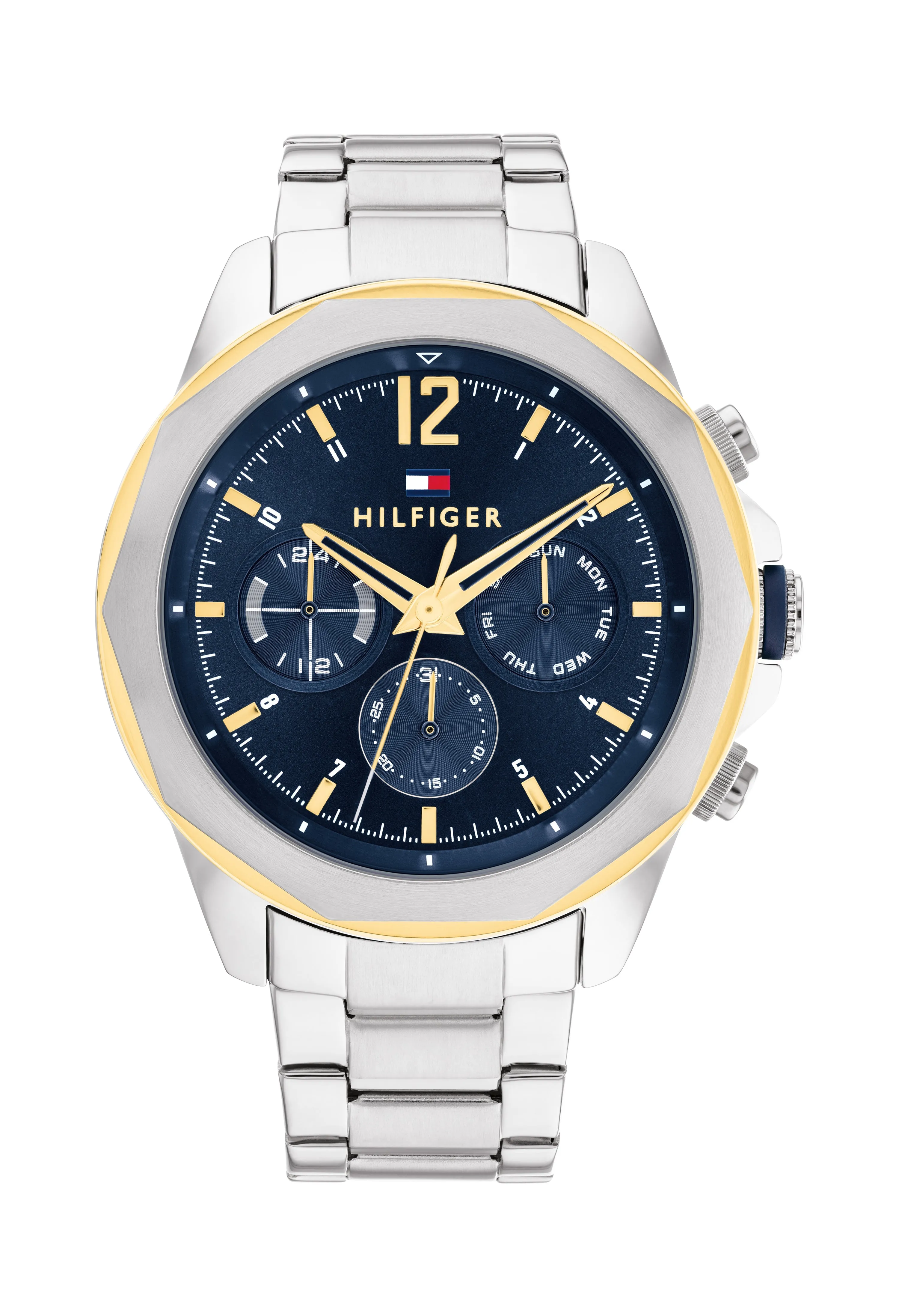 Tommy Hilfiger Gents Lars Multi Function Bracelet Watch Stainless Steel GP