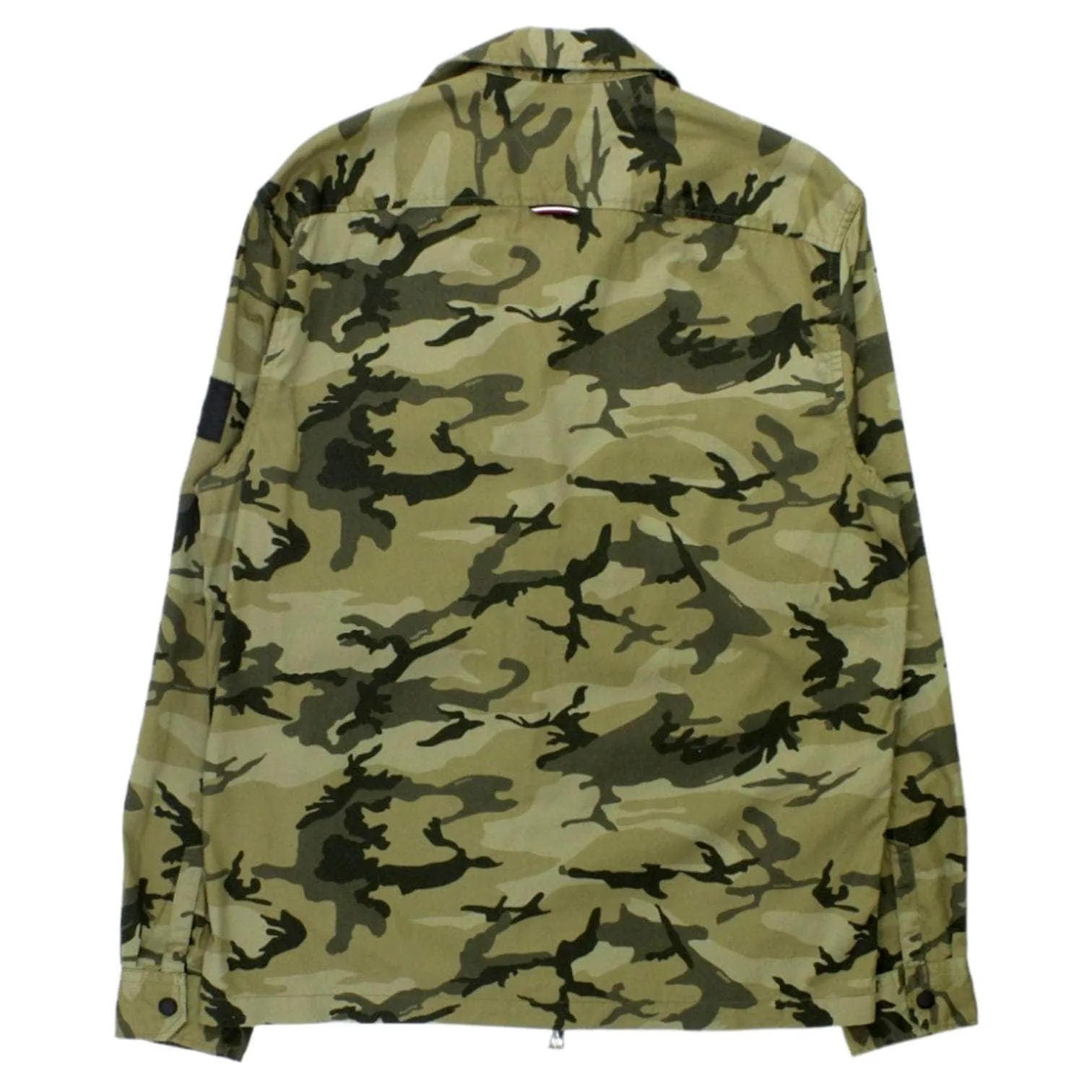 Tommy Hilfiger Green Camo Zipped Jacket