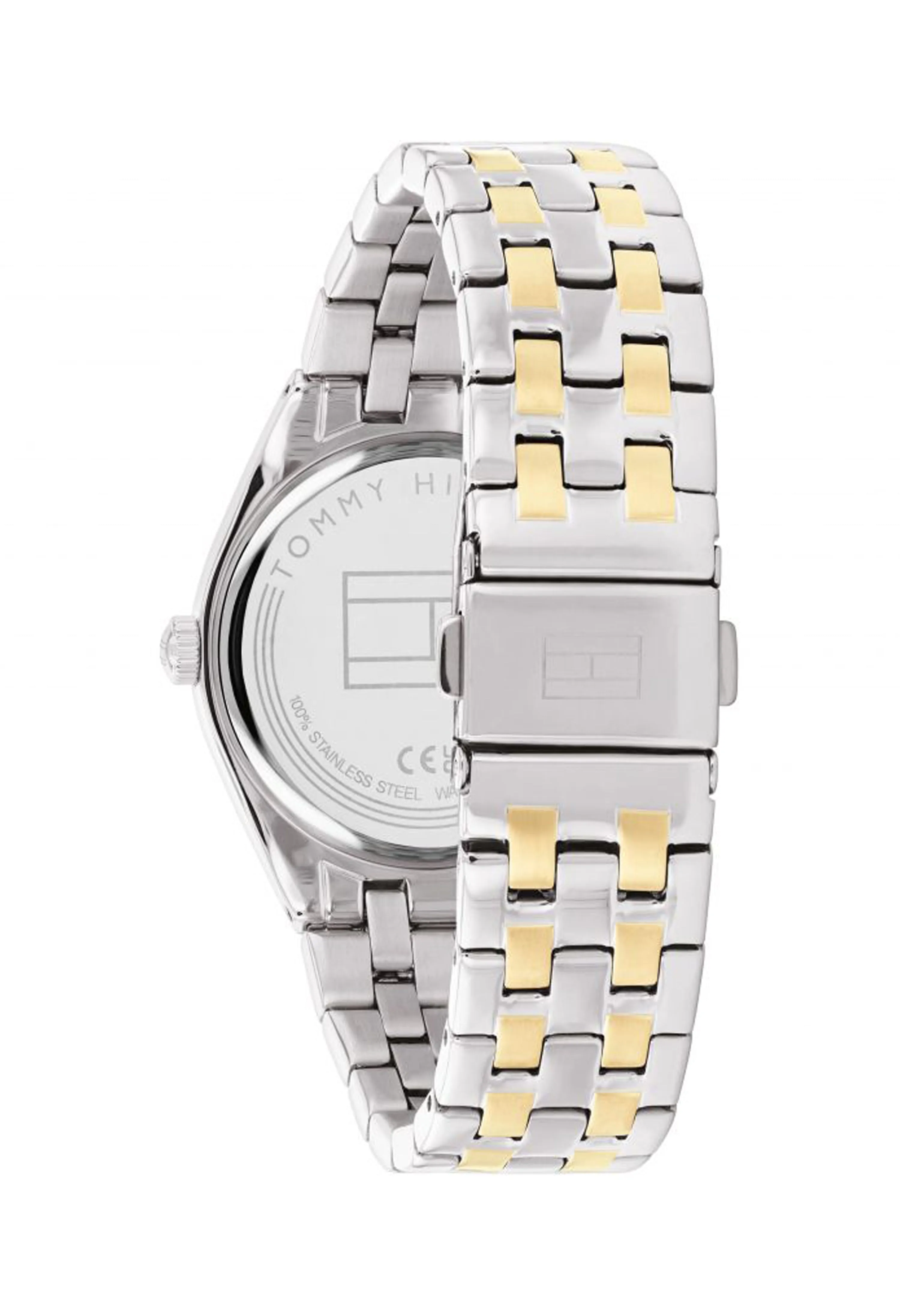 Tommy Hilfiger Ladies Rachel Black Dial Bracelet Watch Stainless Steel GP