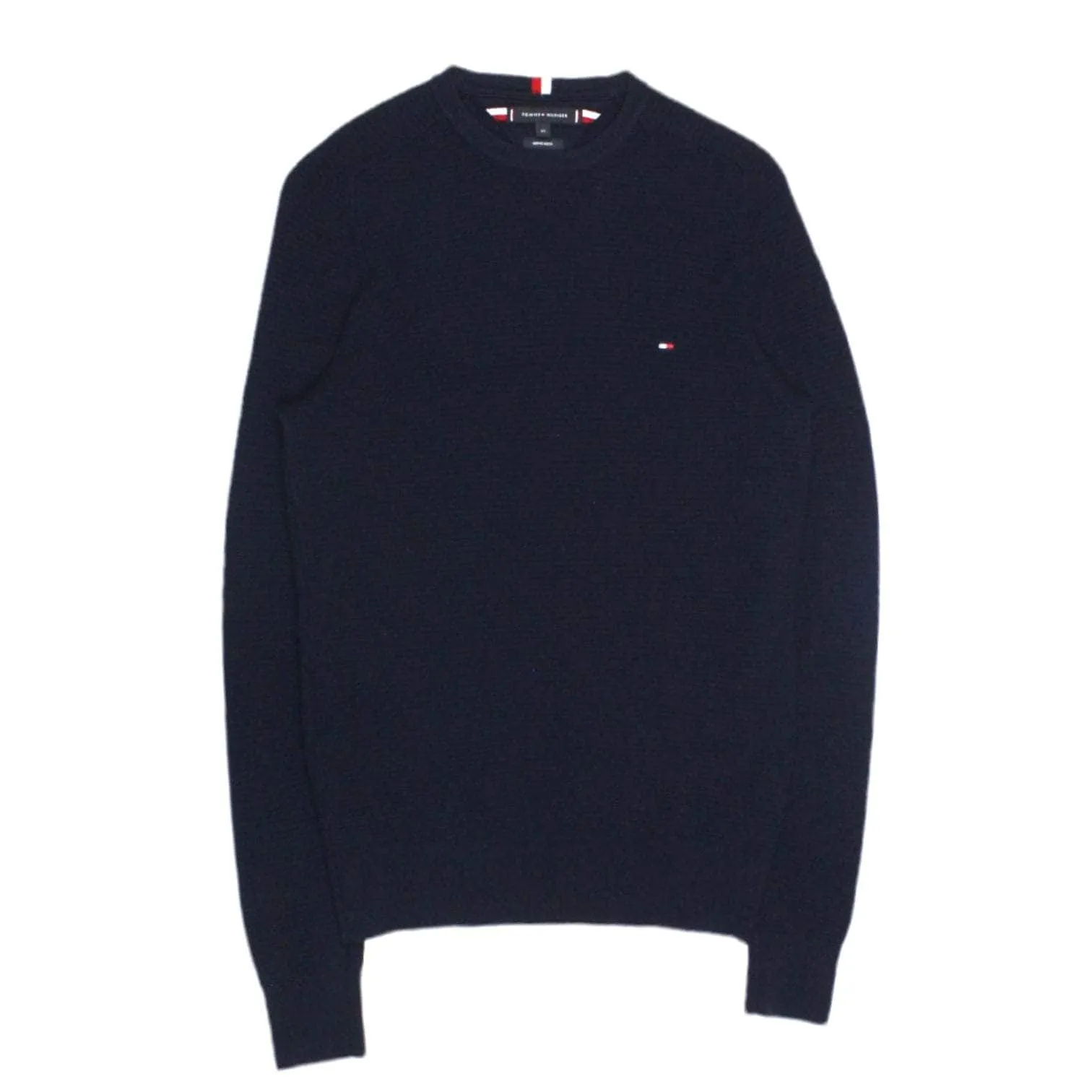 Tommy Hilfiger Navy Crew Neck Jumper