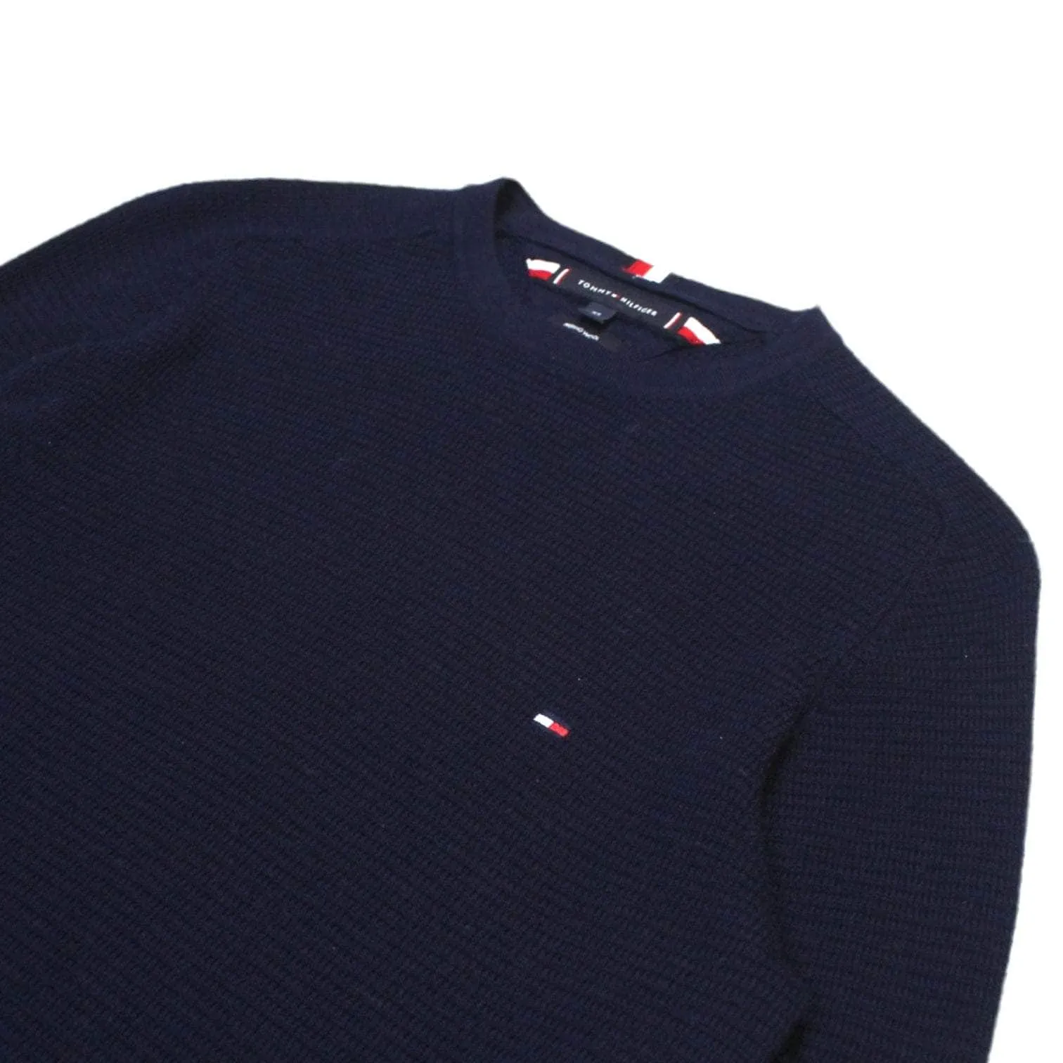 Tommy Hilfiger Navy Crew Neck Jumper