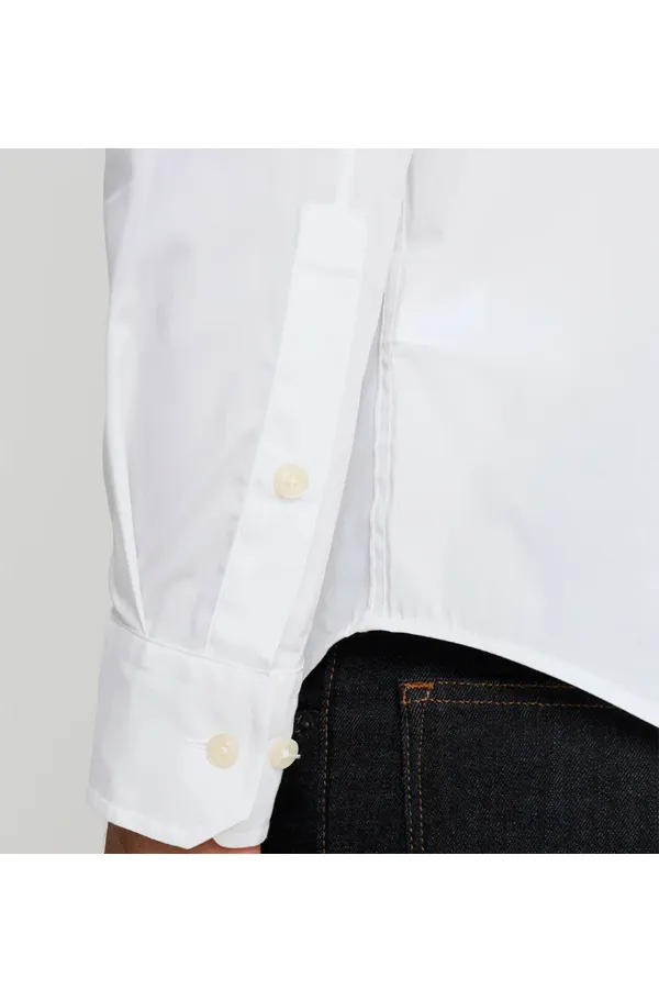 Tommy Hilfiger Stretch Poplin Shirt White