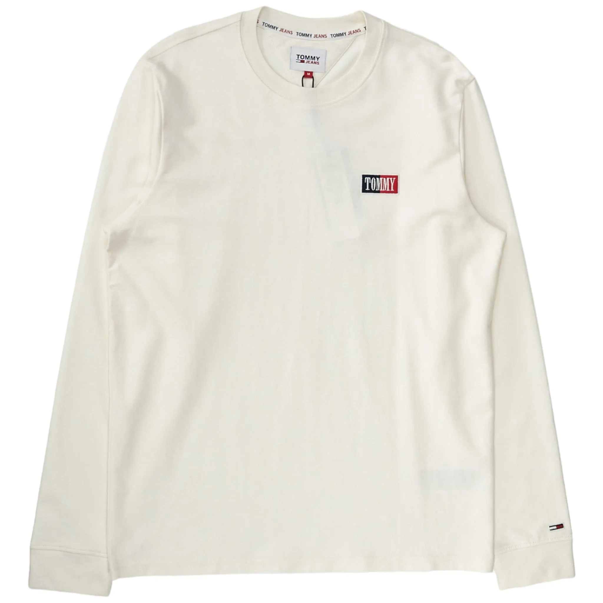 Tommy Jeans Ecru Textured T-Shirt