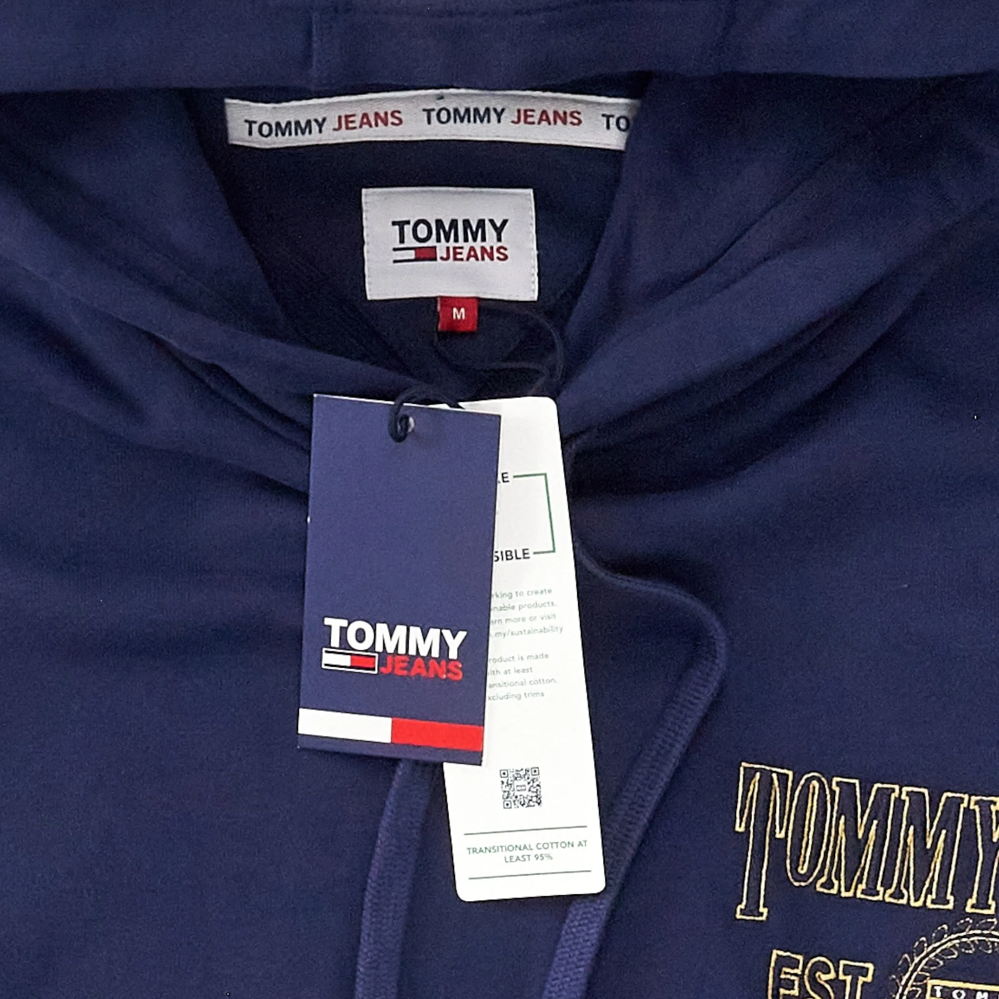 Tommy Jeans Navy Luxe Hoody