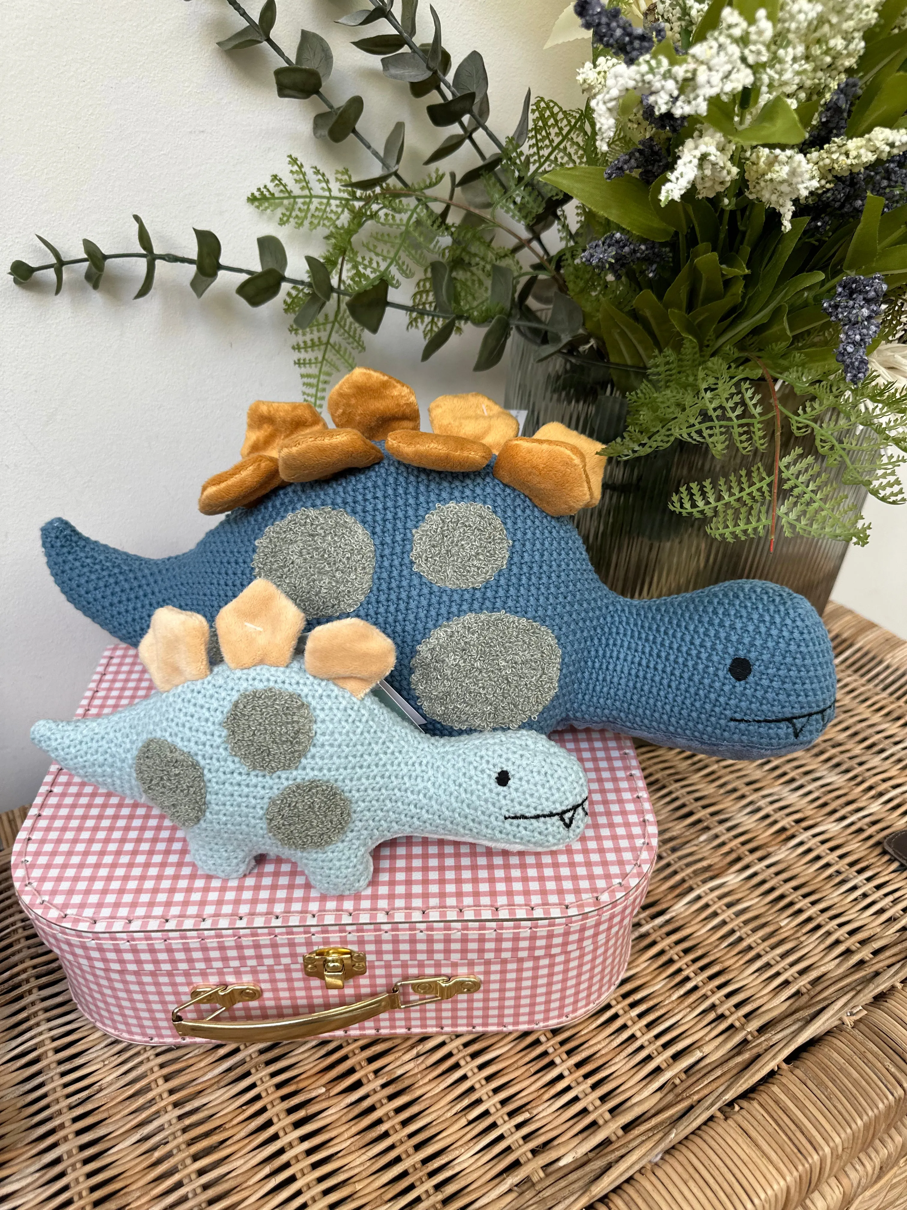 Two Piece Blue Dino Dinosaurs Children's Toy Bundle