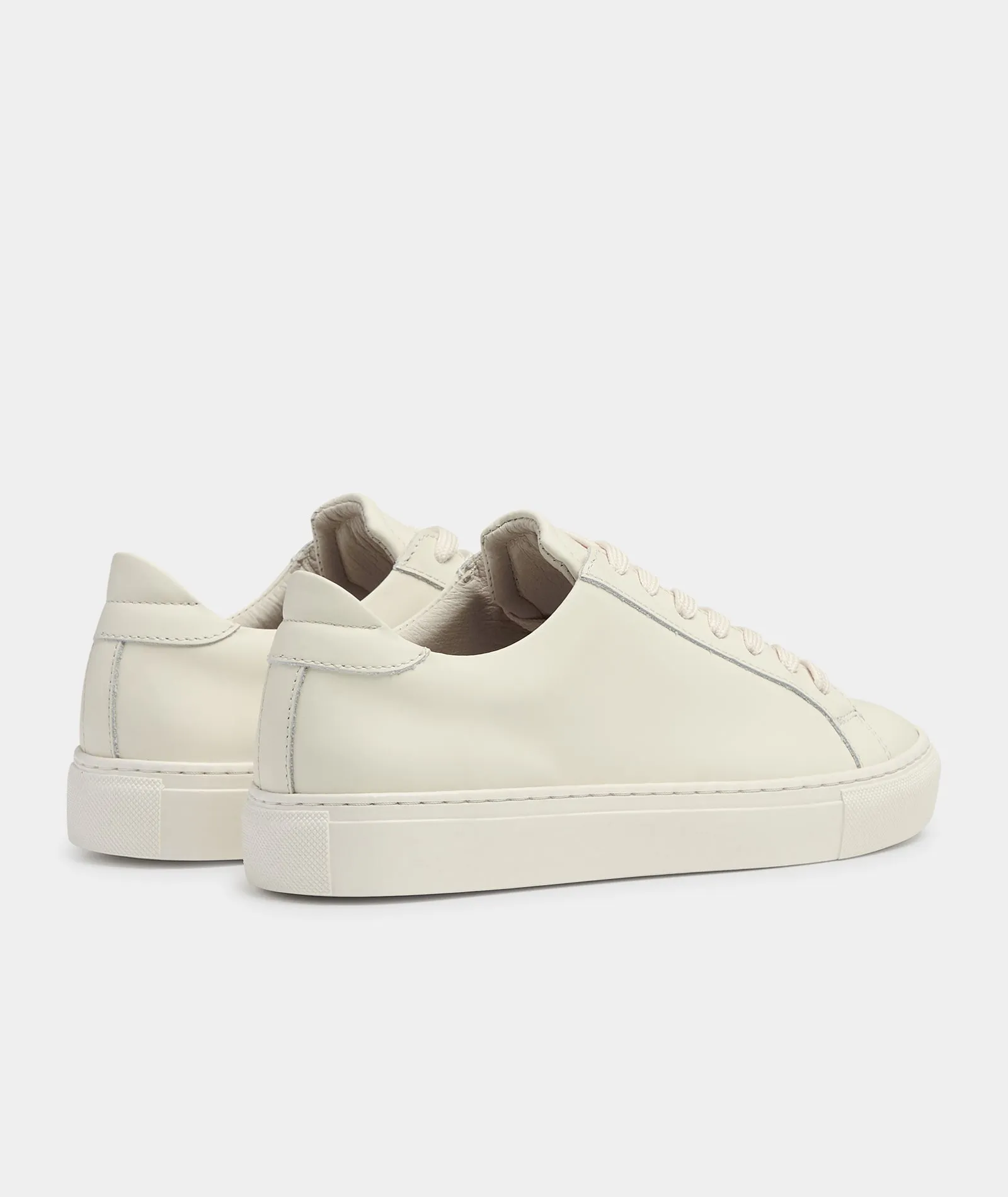 Type - Off White Rubberised Leather