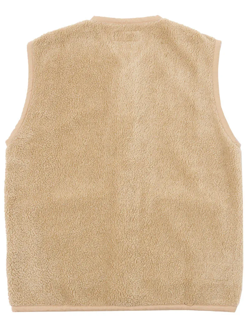 Universal Works Lancaster Gilet Stone Mountain Fleece