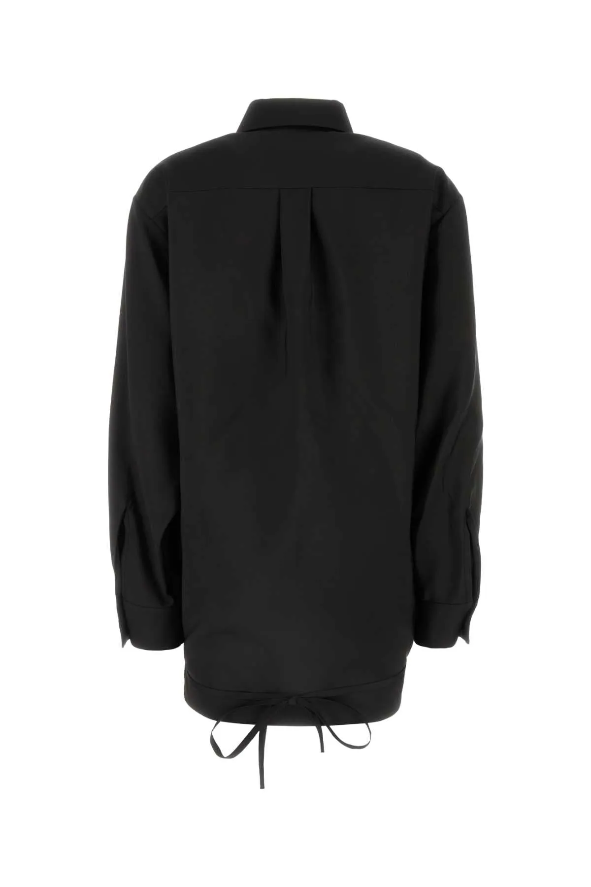 Valentino Garavani Black Wool Blend Shirt