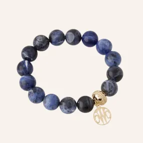 Victoire Blue Sodalite 12mm Stretch Bracelet