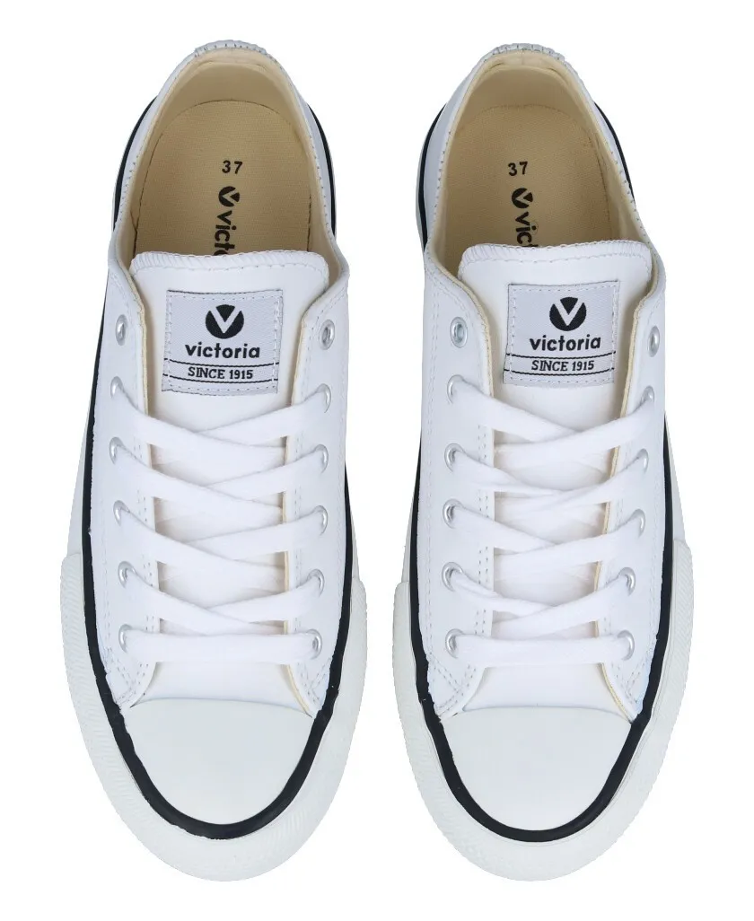 Victoria 1061106 white basketball shoe