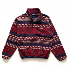 Vintage Patagonia Fall ‘96 Aztec Print Snap-T Synchilla Fleece