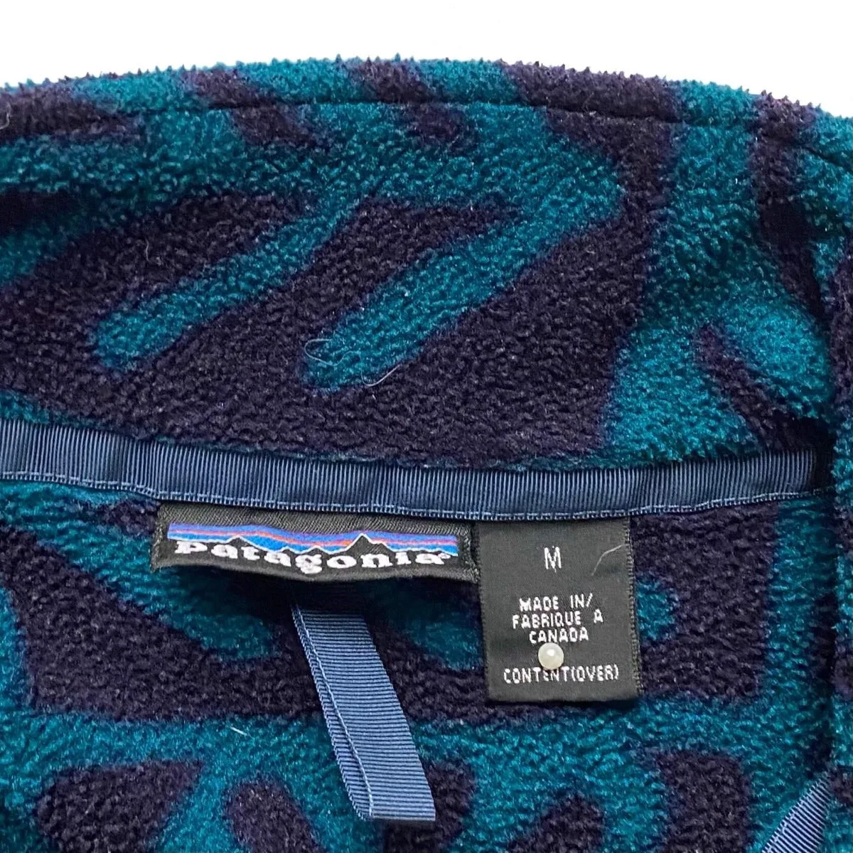 Vintage Patagonia Spring 1995 Snap-T Synchilla Fleece