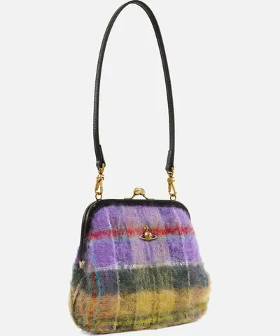 Vivienne Westwood Vivienne Wool-Blend Clutch