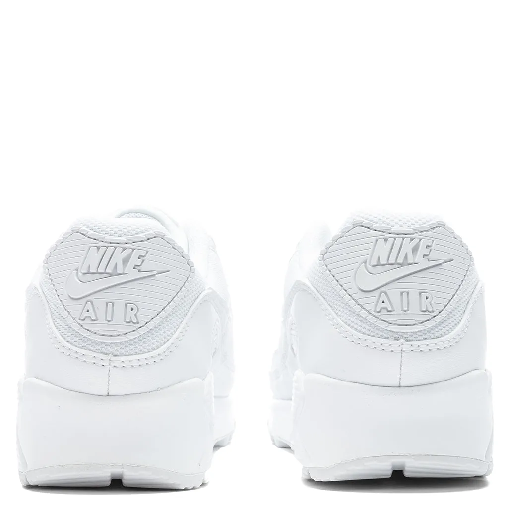 Women's Air Max 90 - White/White/White