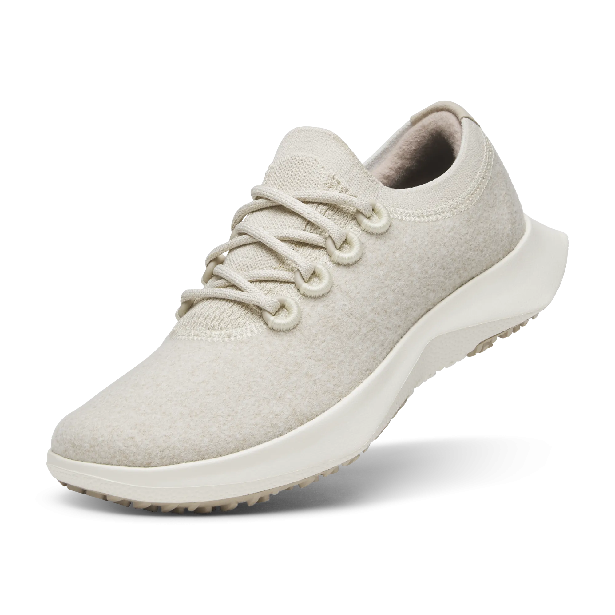 Women's Wool Dasher Mizzles - Stony Cream (Natural White Sole)