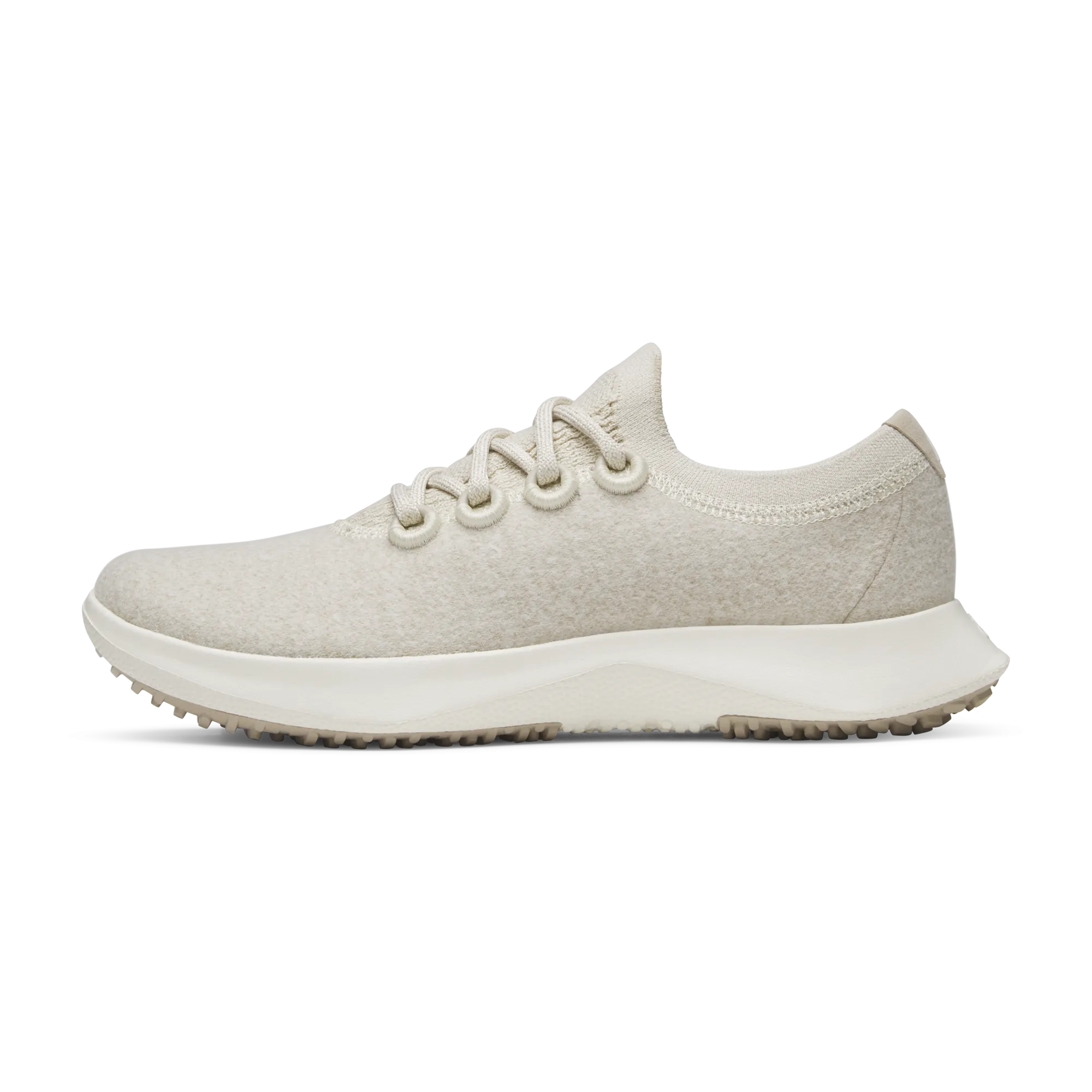 Women's Wool Dasher Mizzles - Stony Cream (Natural White Sole)