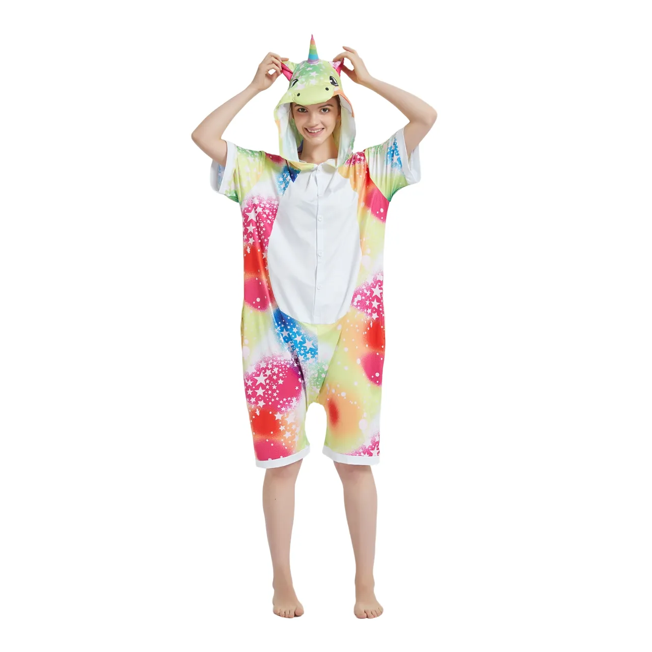 Yellow Bright Sky Adult Summer Onesie