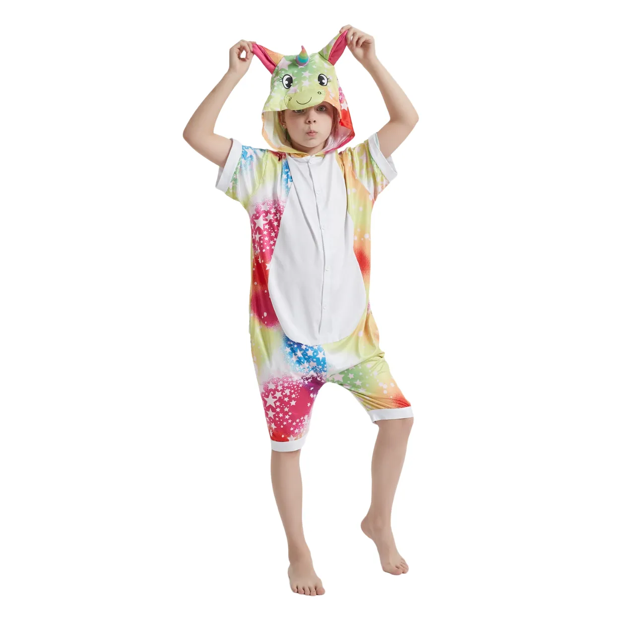 Yellow Bright Sky Kids Summer Onesie